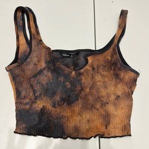 Tye dye crop top